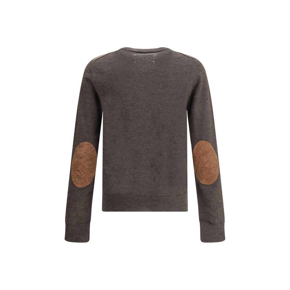 Margiela Brown Wool Sweatshirt Margiela