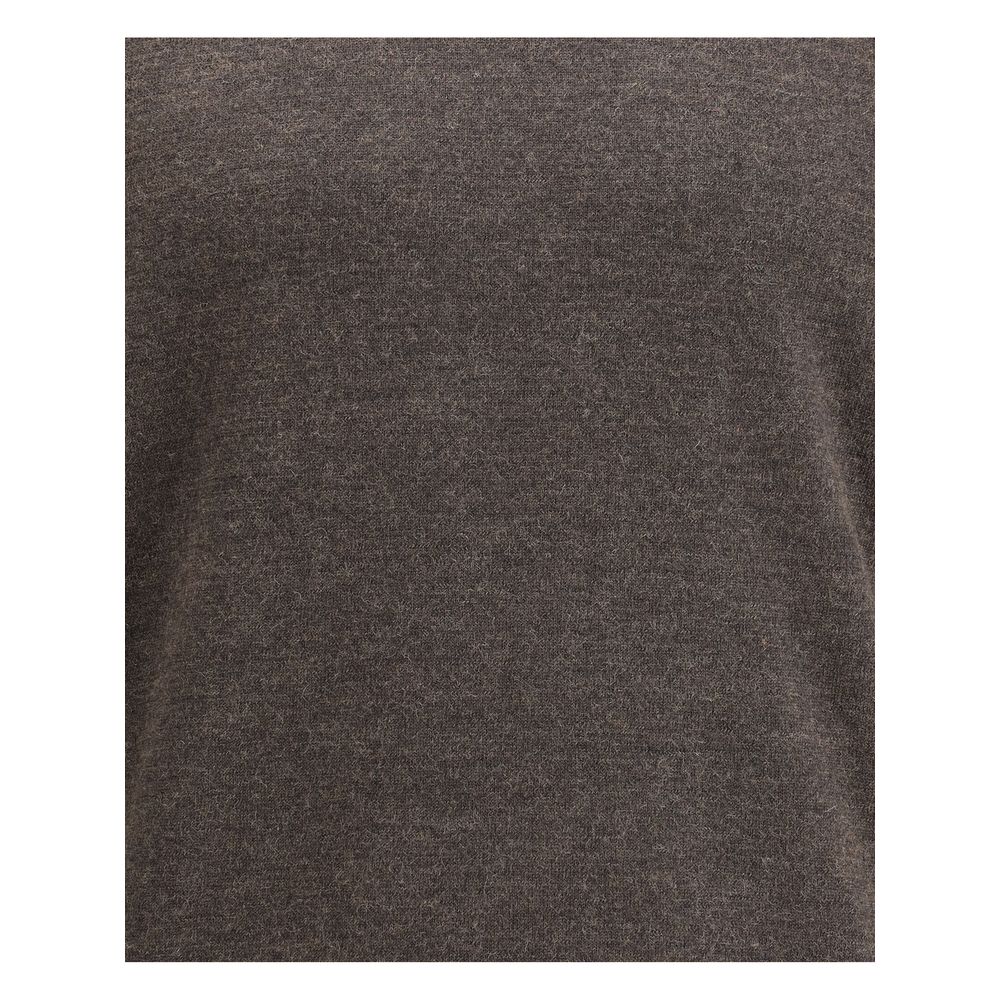 Margiela Brown Wool Sweatshirt Margiela