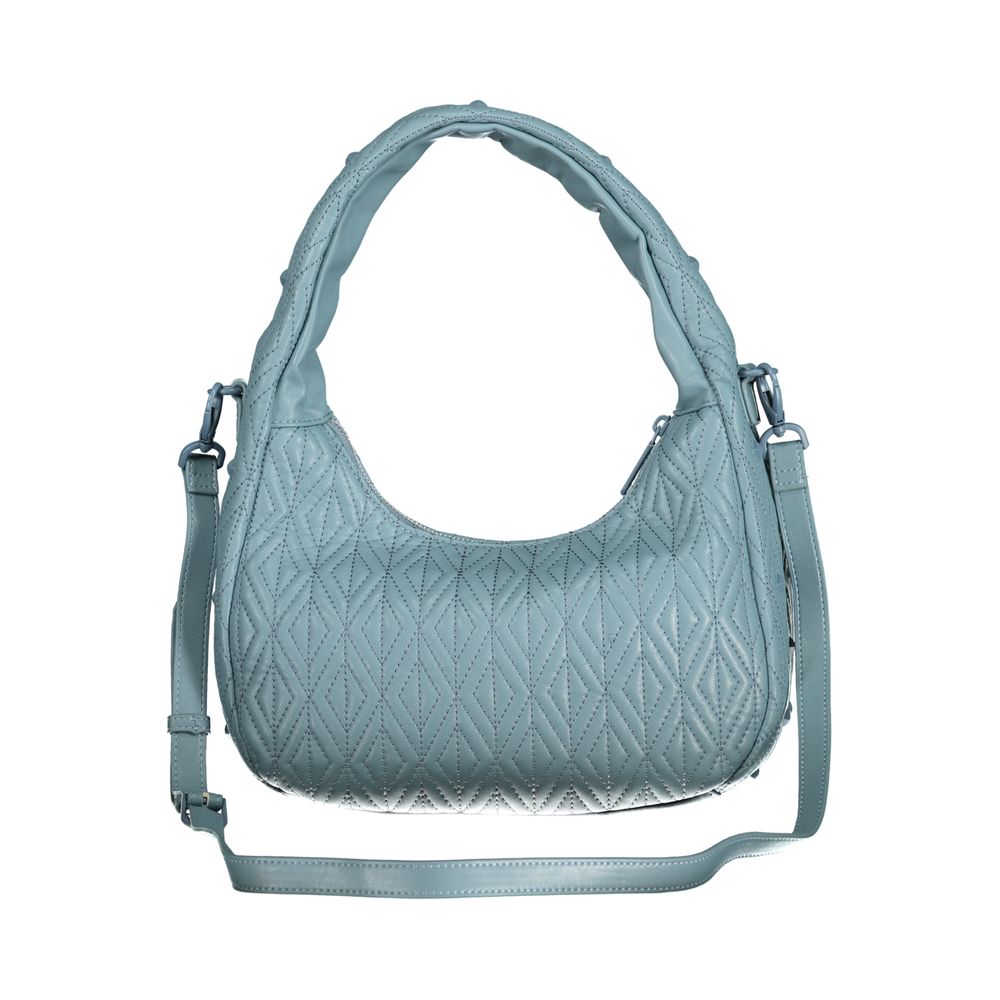 Mario Valentino Blue Polyurethane Women Shoulder Bag