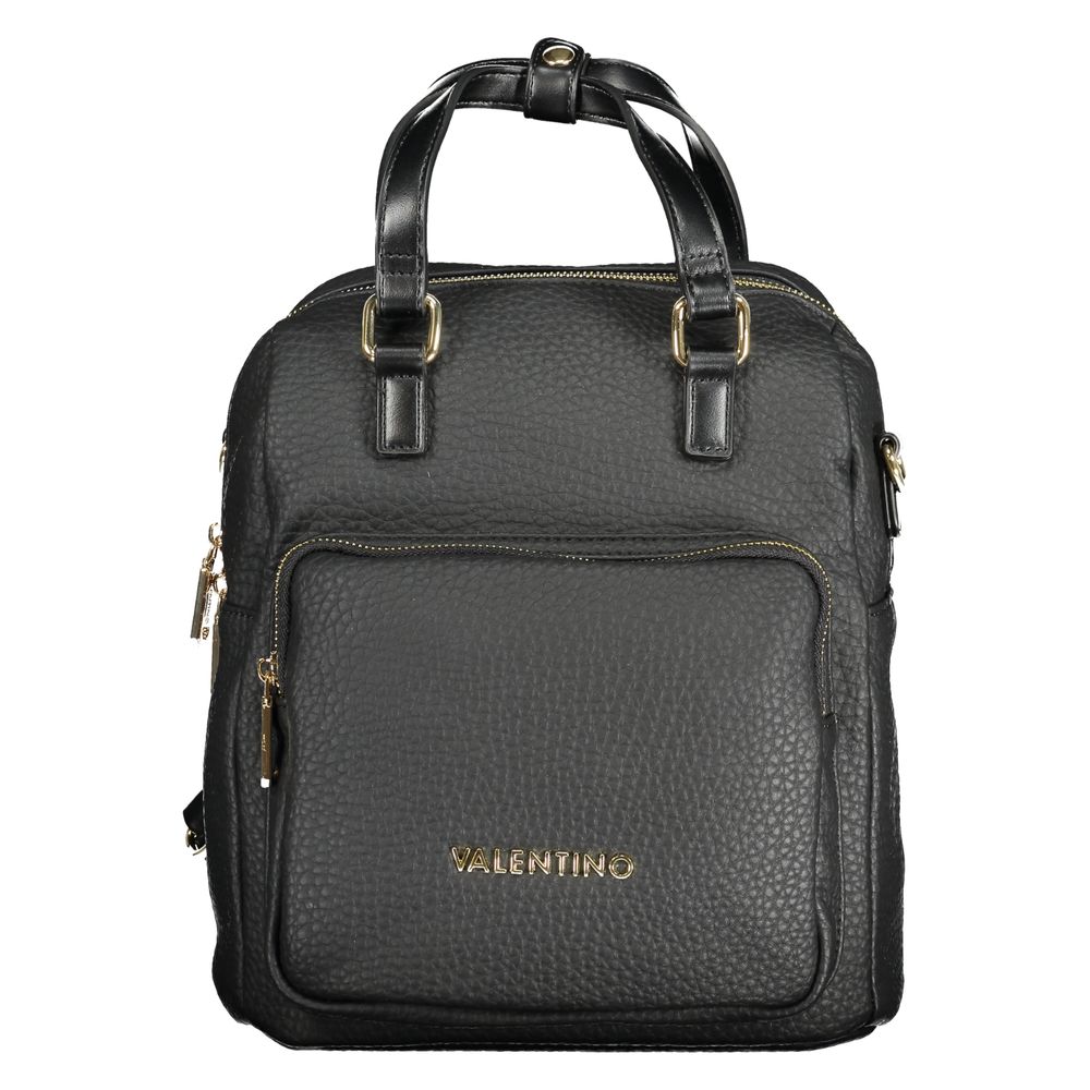 Mario Valentino Nero Poliuretano Women Backpack
