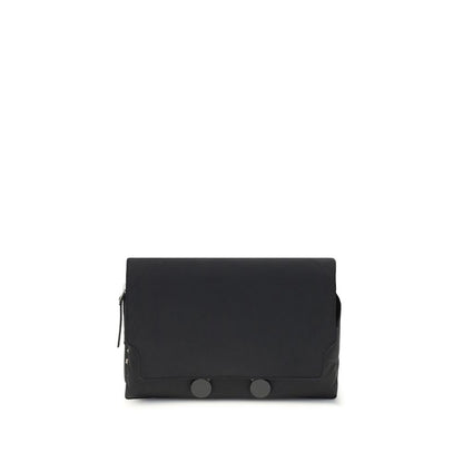 Marni Black Polyamide Clutch Bag Marni