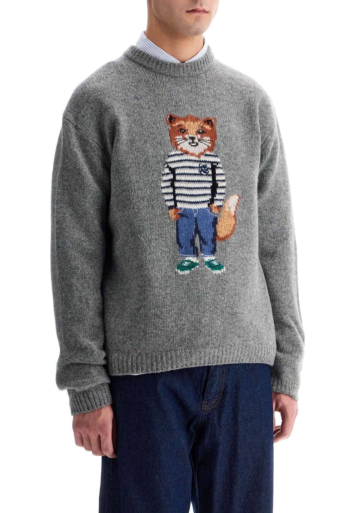 Maison Kitsune Maison Kitsune sweater in wool