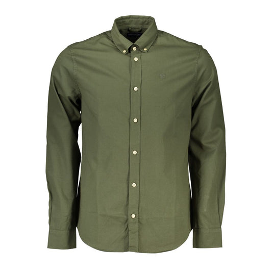 North Sails Verde Cotton Men Shirt