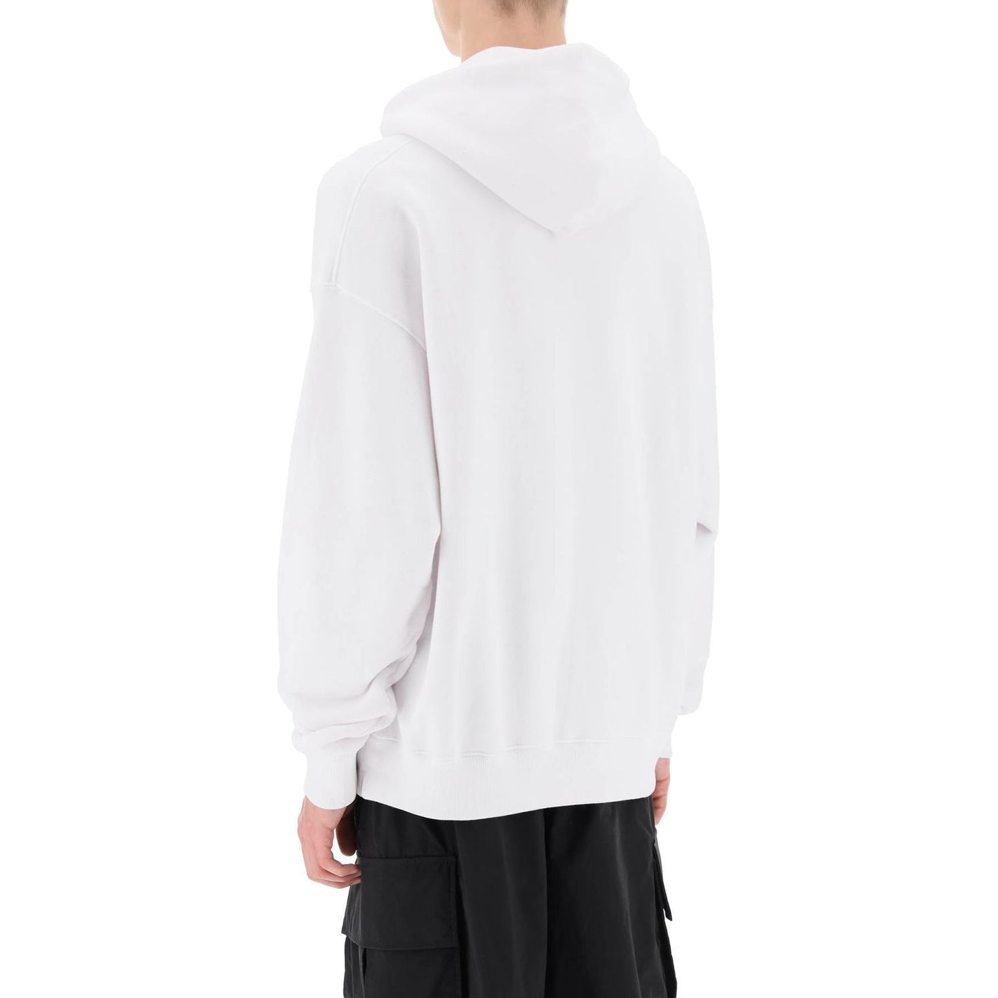 Off-White skate hoodie with off logo