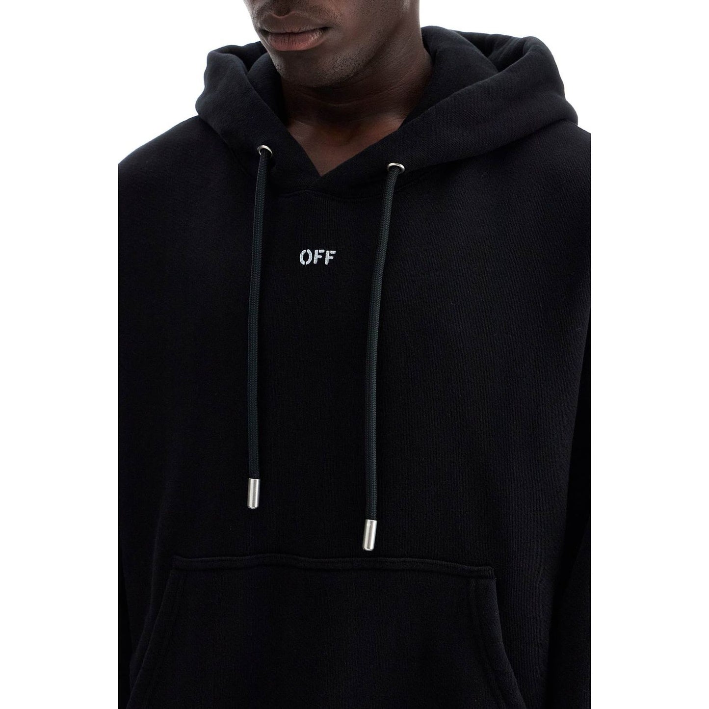 Off-White hooded sweatshirt with off print Topwear Off-White