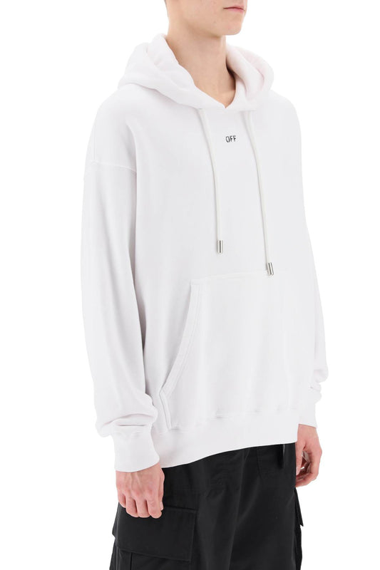 Off-White skate hoodie with off logo