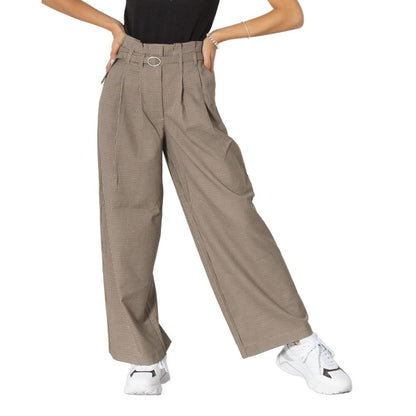 Only Beige Elastane Casual Pants Only