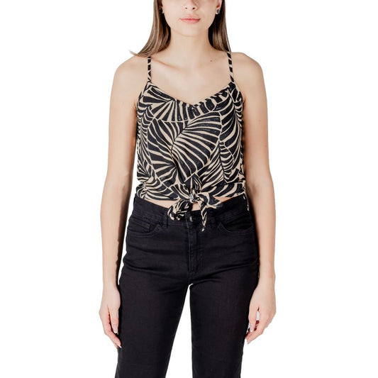 Only Black Viscose Tank Tops Only