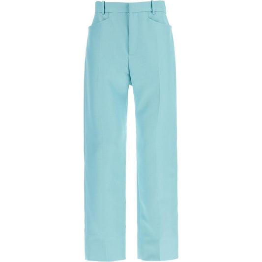 Tom Ford wallis cigarette pants in hopsack fabric Trousers Tom Ford