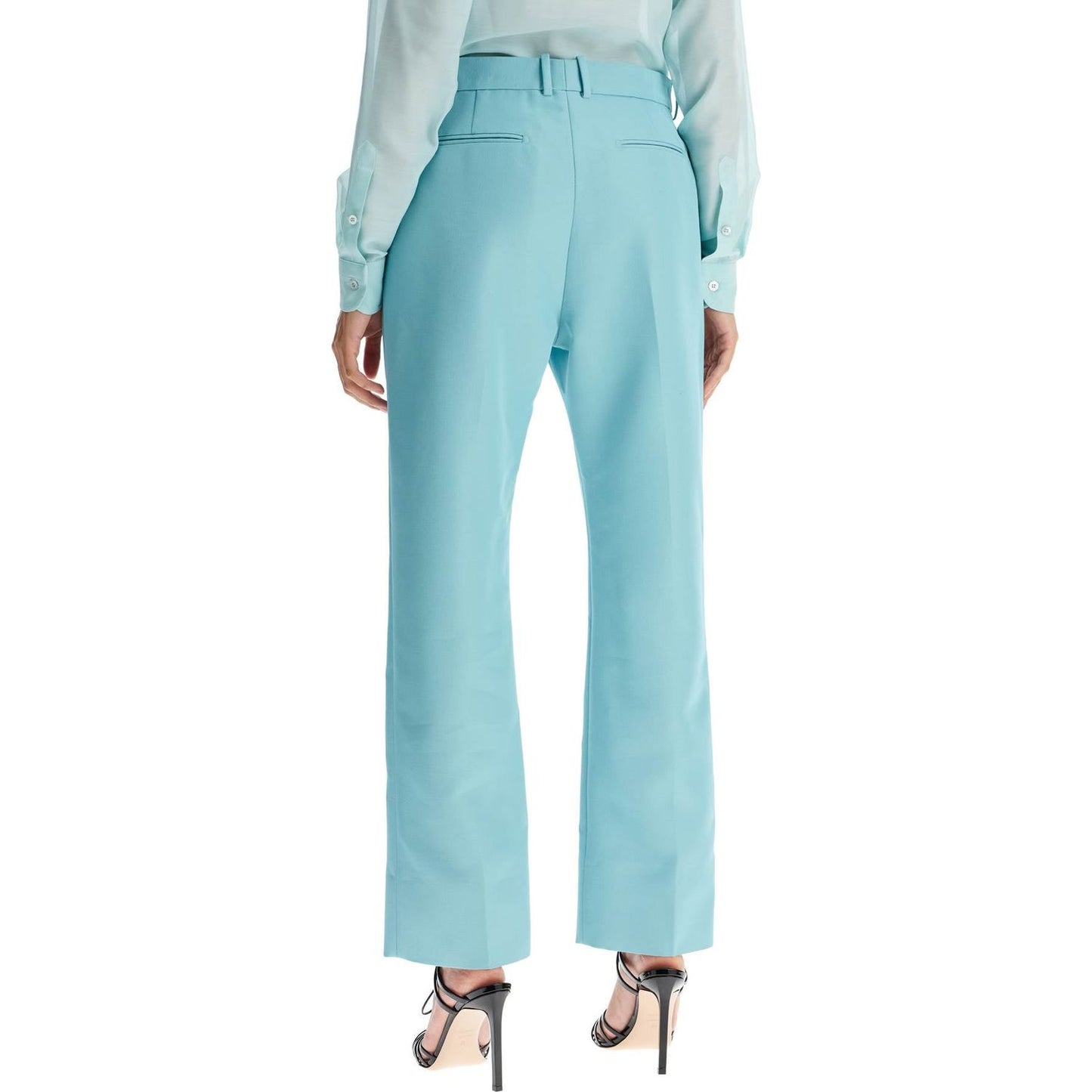 Tom Ford wallis cigarette pants in hopsack fabric Trousers Tom Ford