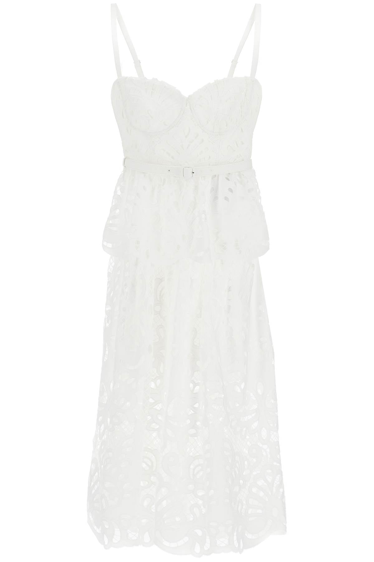 Self-Portrait Self Portrait lace bustier dress with belt Dresses Self-Portrait