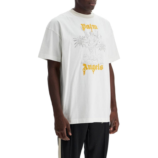 Palm Angels oversized pencil print Topwear Palm Angels