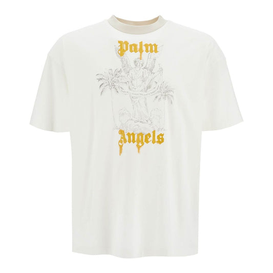 Palm Angels oversized pencil print Topwear Palm Angels