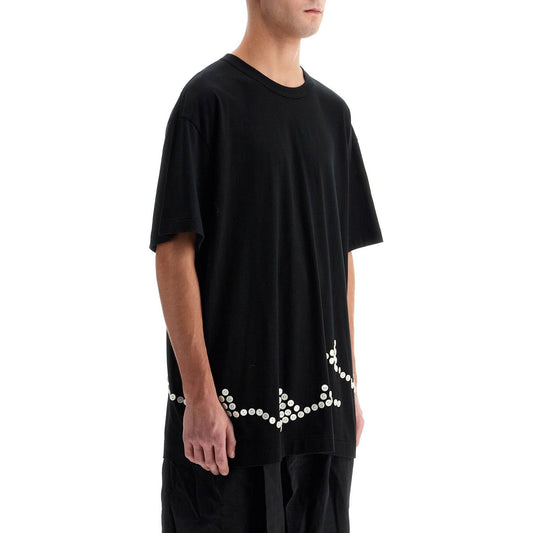 Comme Des Garcons Homme Plus embroidered button-up t