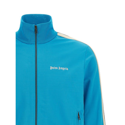 Palm Angels Blue Polyester Sweatshirt
