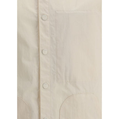 Paltò Cream Polyester Jackets And Coat Paltò