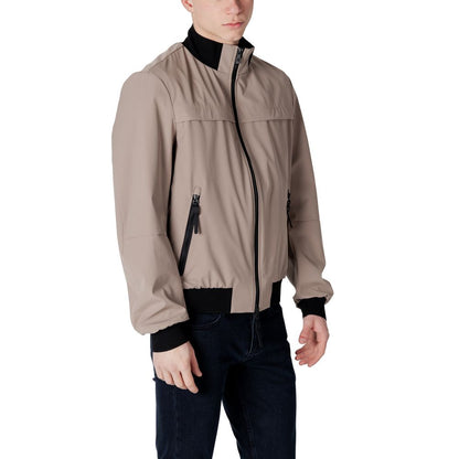 Peuterey Brown Polyester Bomber Peuterey