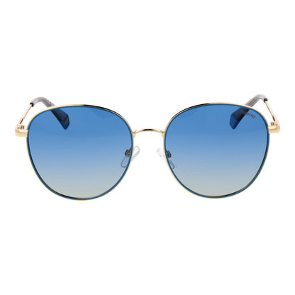 Polaroid Gold Metal Sunglasses Polaroid