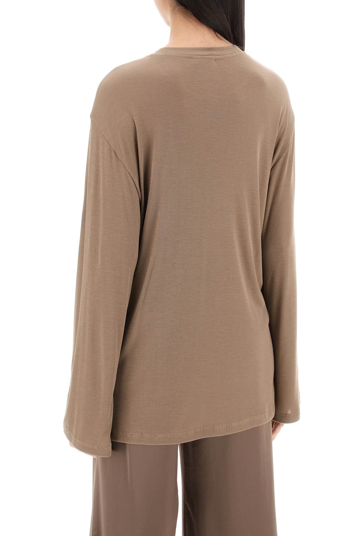 By Malene Birger long-sleeved oversized t Topwear By Malene Birger