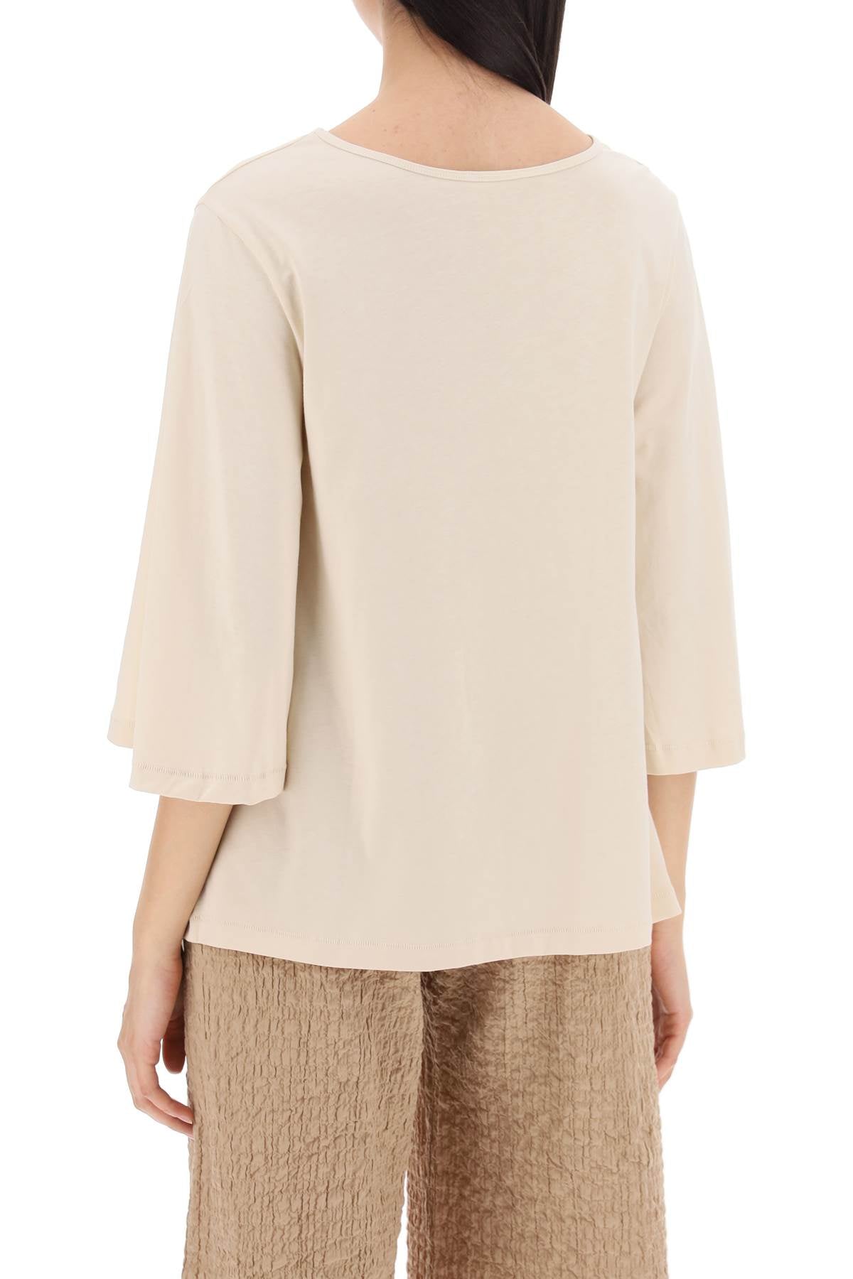 By Malene Birger organic cotton t-shirt Topwear By Malene Birger