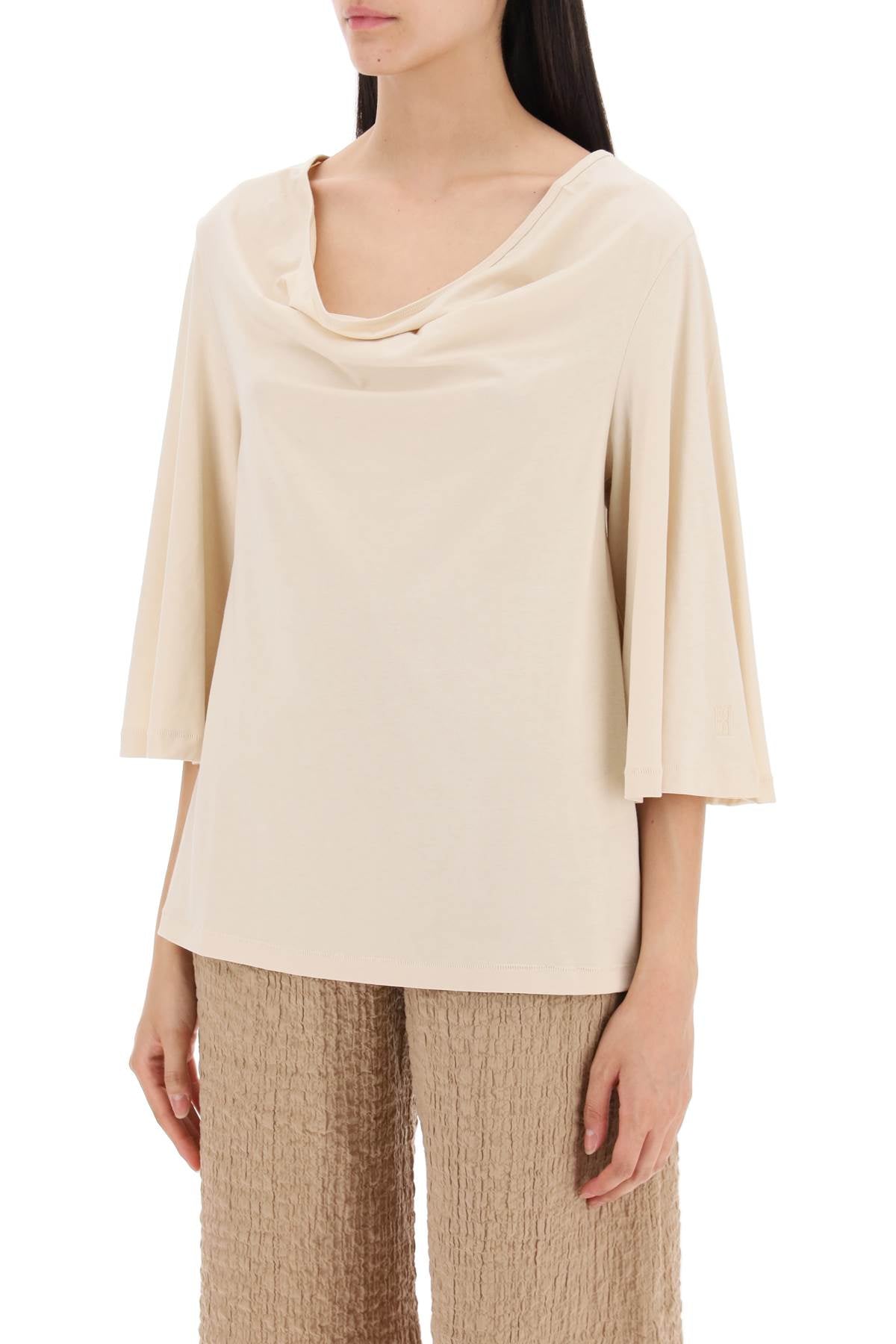 By Malene Birger organic cotton t-shirt Topwear By Malene Birger