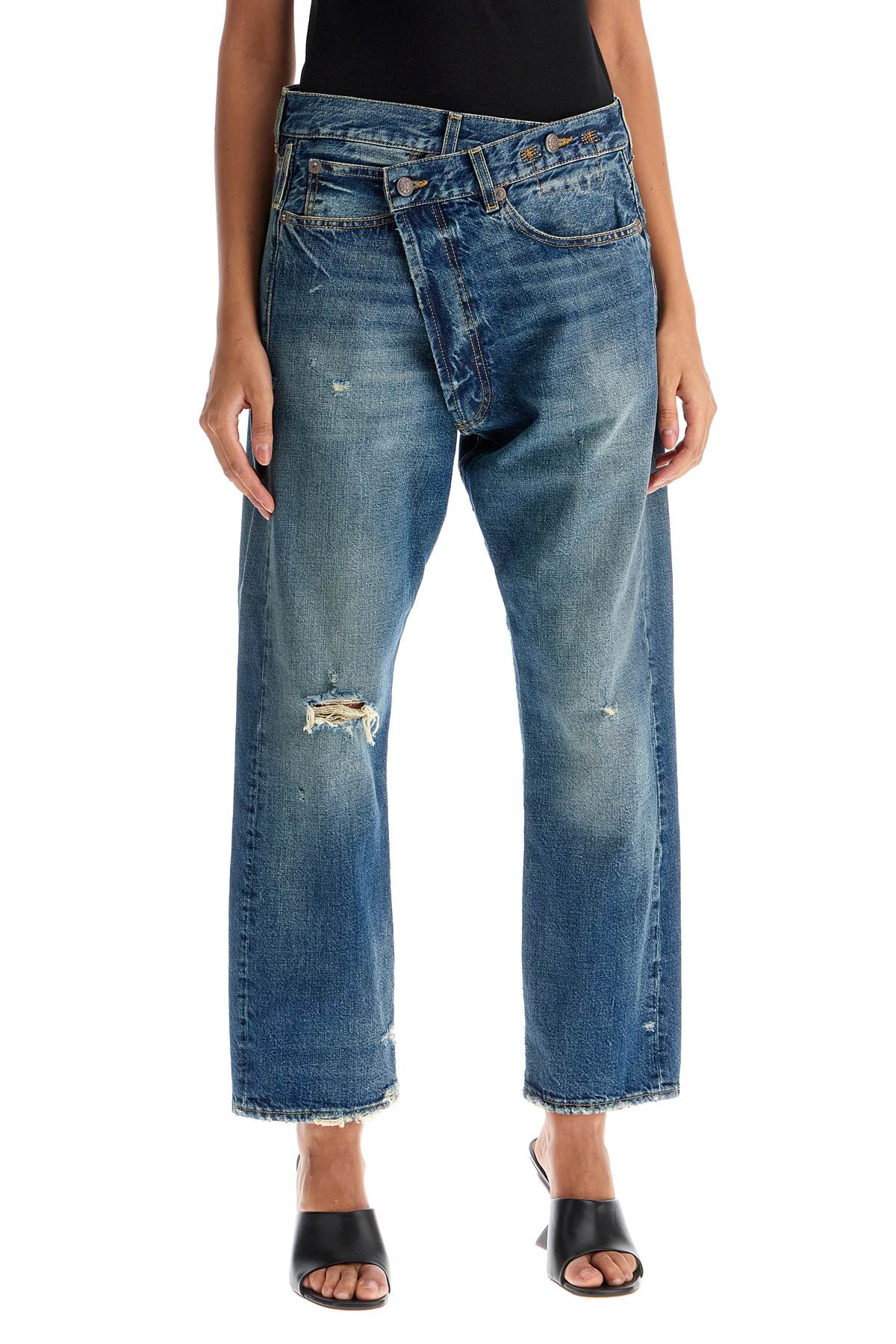 R13 crossover denim Jeans R13