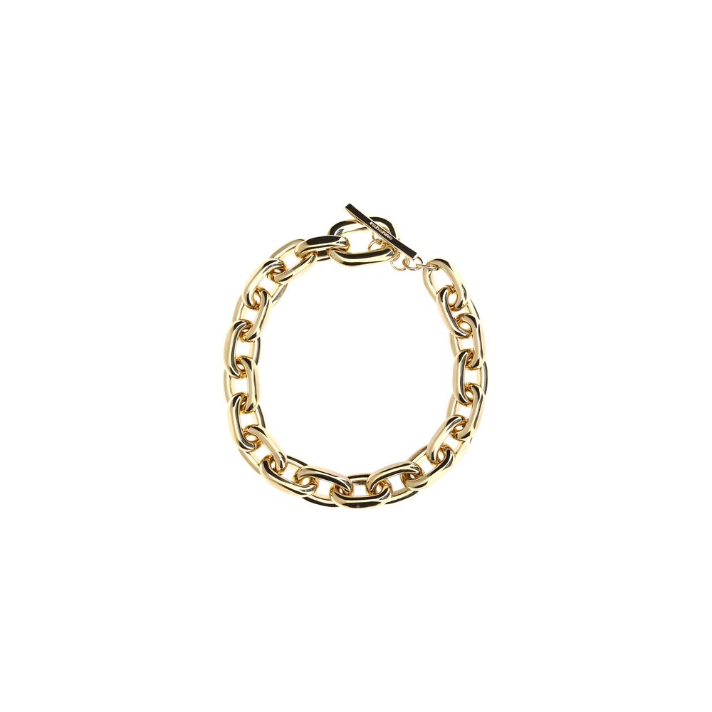 Rabanne Gold Aluminum Necklace Rabanne