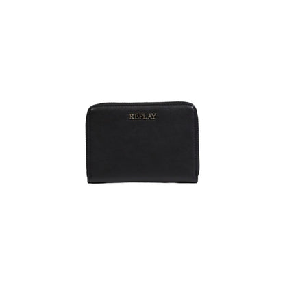 Replay Black Polyester Wallet Replay