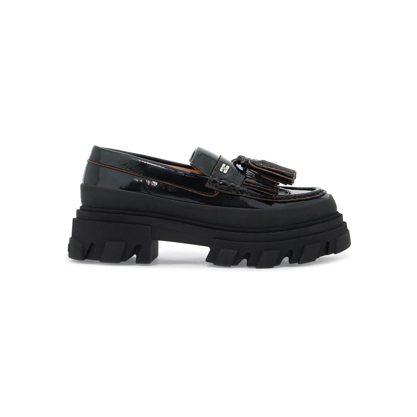 Ganni eco-friendly leather loaf Loafers Ganni