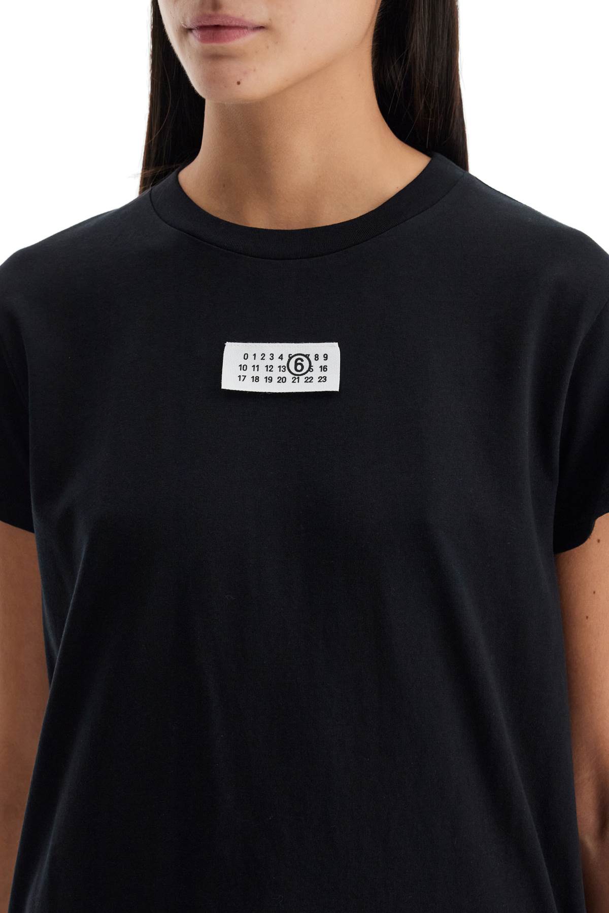 MM6 Maison Margiela t-shirt with logo label Topwear MM6 Maison Margiela