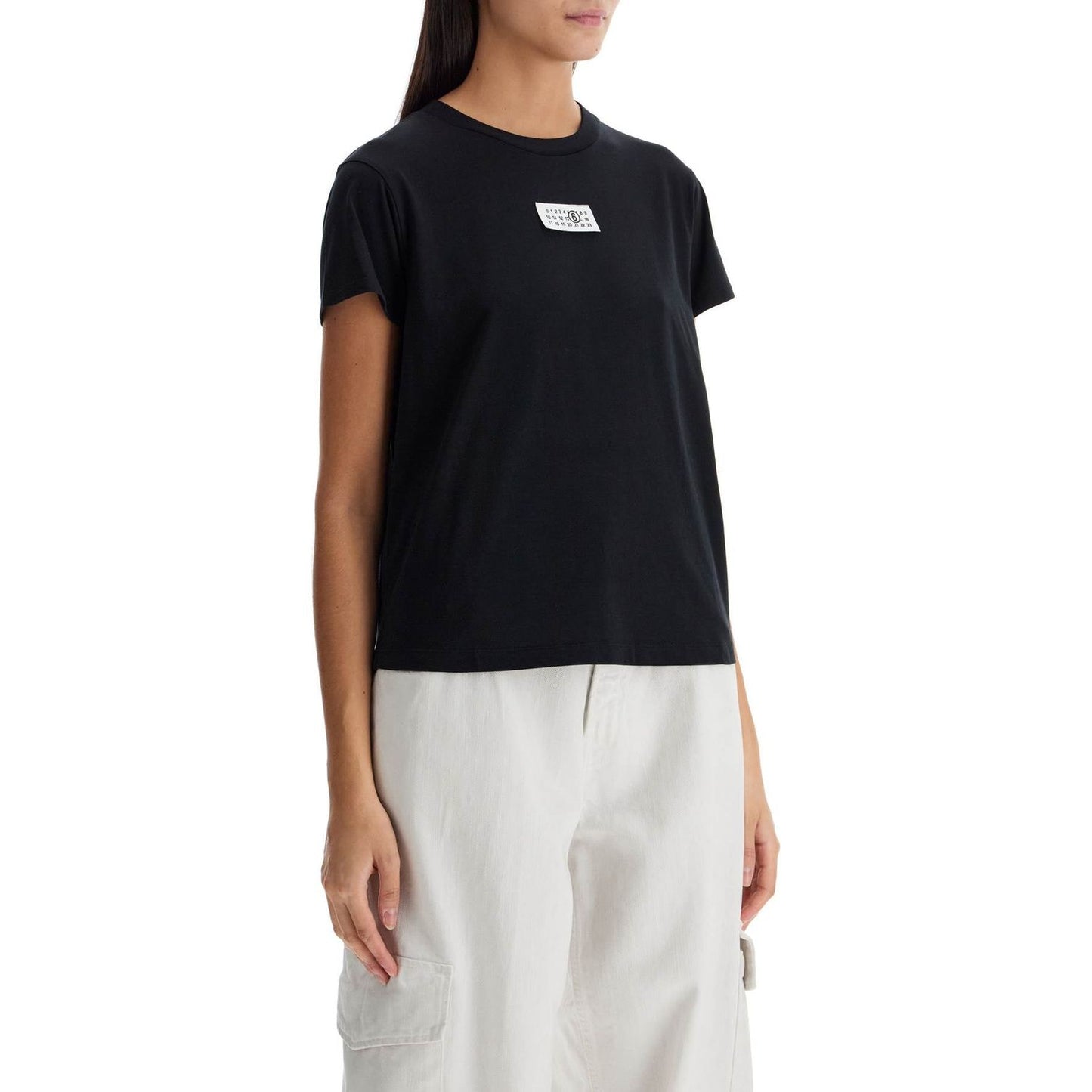 MM6 Maison Margiela t-shirt with logo label Topwear MM6 Maison Margiela