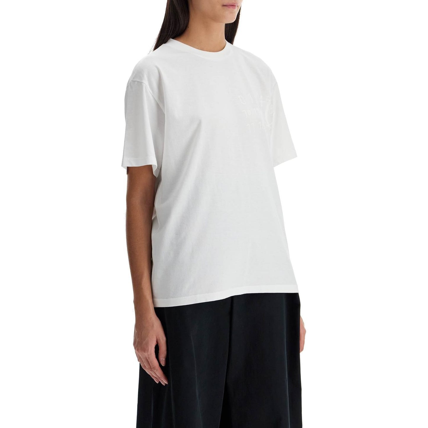 MM6 Maison Margiela numeric logo t-shirt Topwear MM6 Maison Margiela