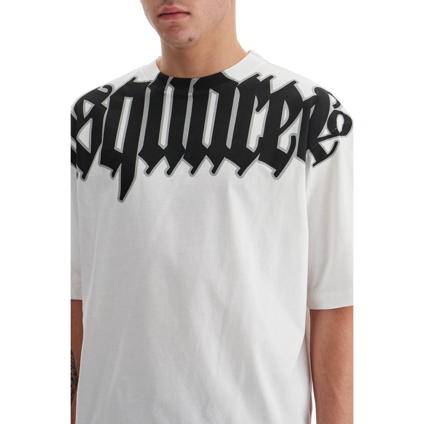 Dsquared2 loose logo print t-shirt with Topwear Dsquared2