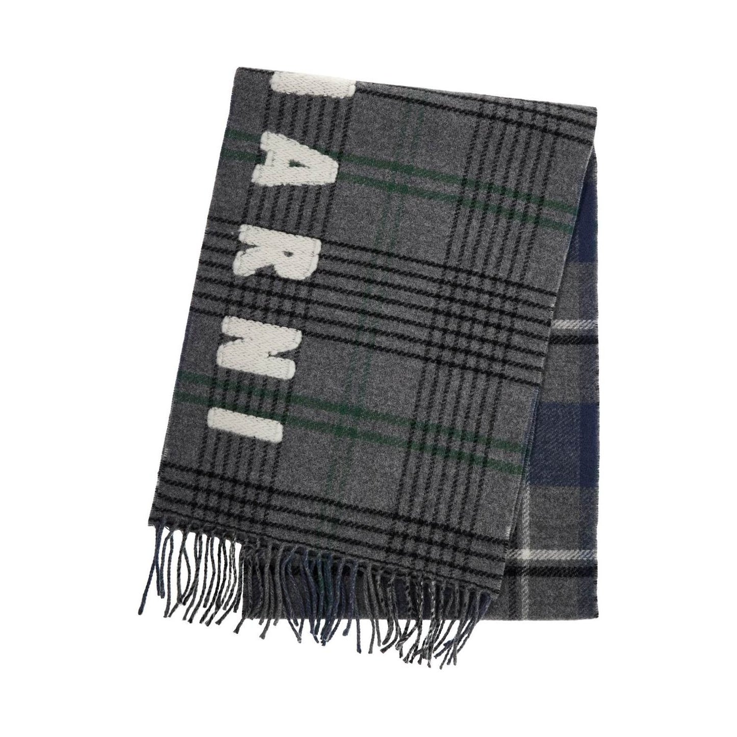 Marni double check wool scarf in 8 Scarves Hats & Gloves Marni