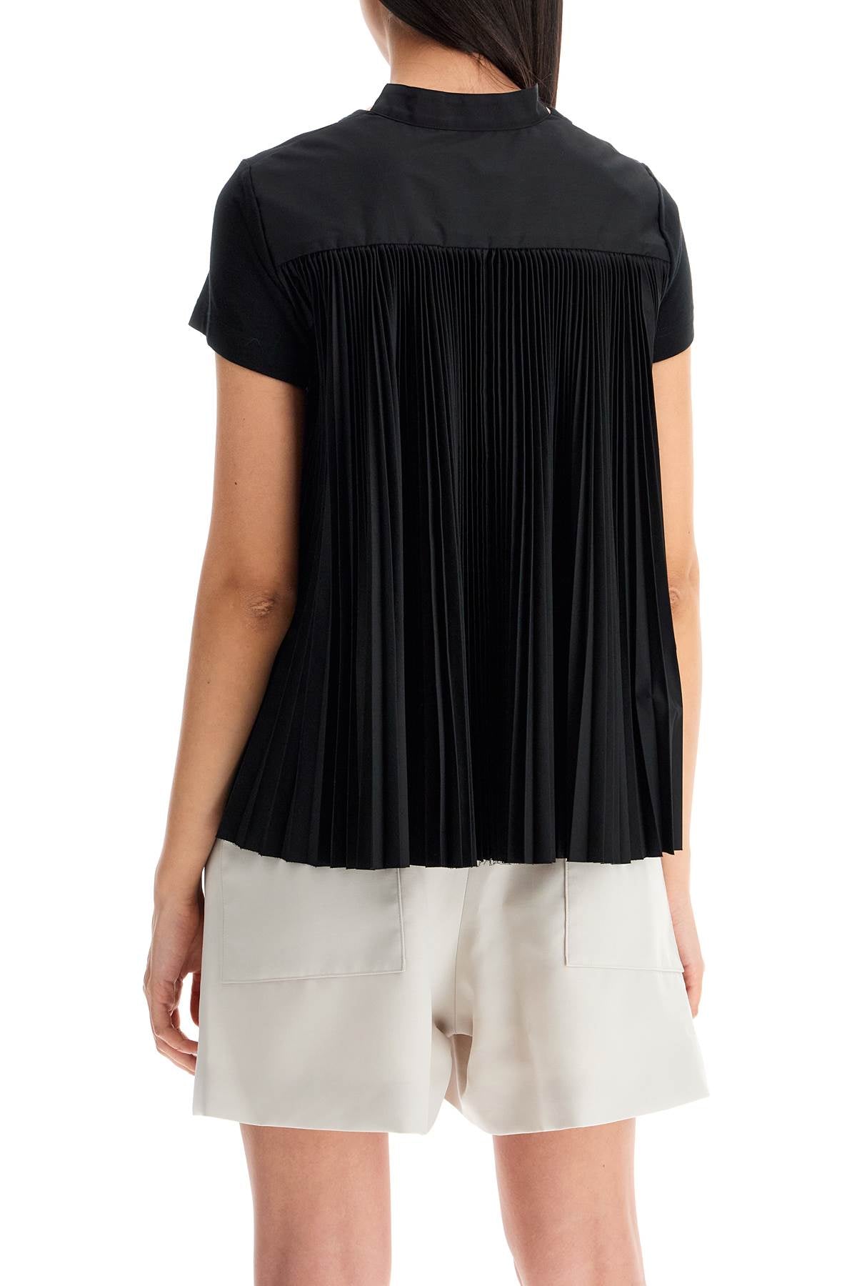 Sacai pleated back t-shirt Topwear Sacai