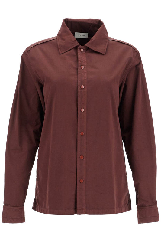 Lemaire cotton dyed in the garment shirt Topwear Lemaire