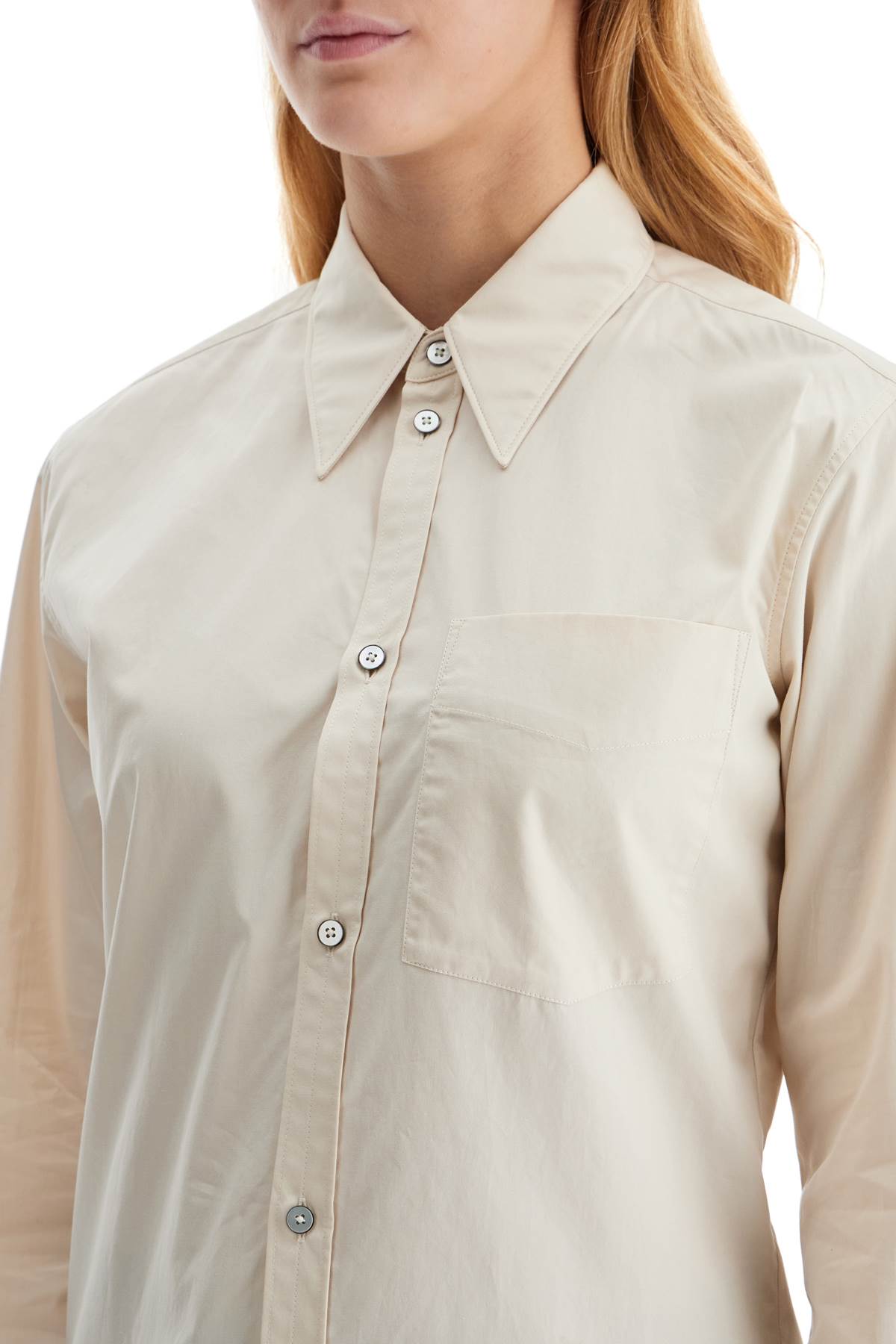 Lemaire long-sleeved crinkled Topwear Lemaire