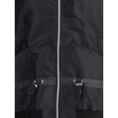 Sacai Black Nylon Bomber Sacai