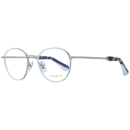 Sandro White Stainless Steel Glasses (Frames) Sandro