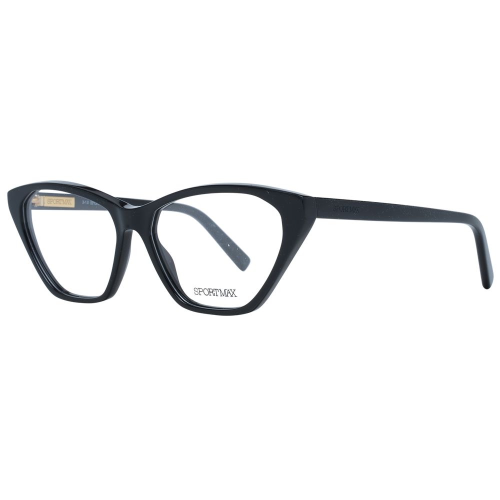 Sportmax Black Acetate Glasses (Frames) Sportmax