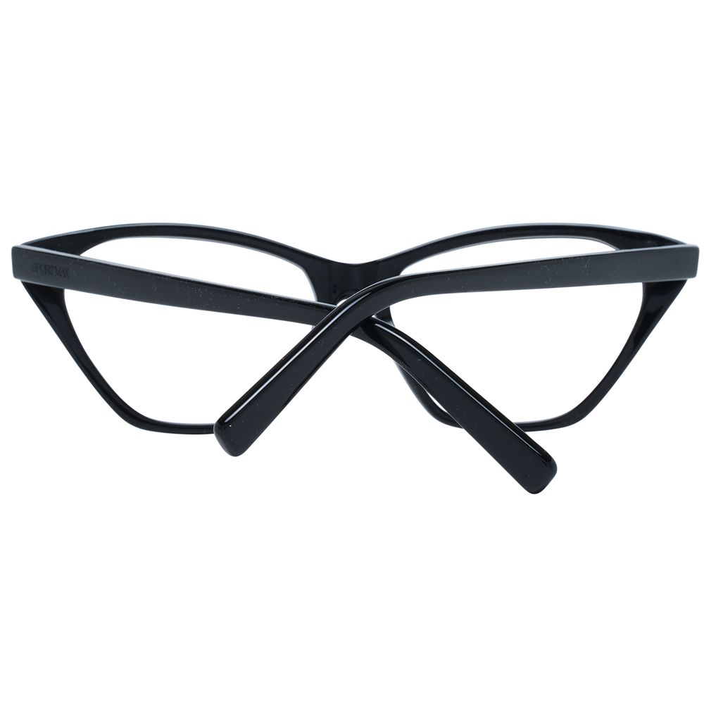 Sportmax Black Acetate Glasses (Frames) Sportmax