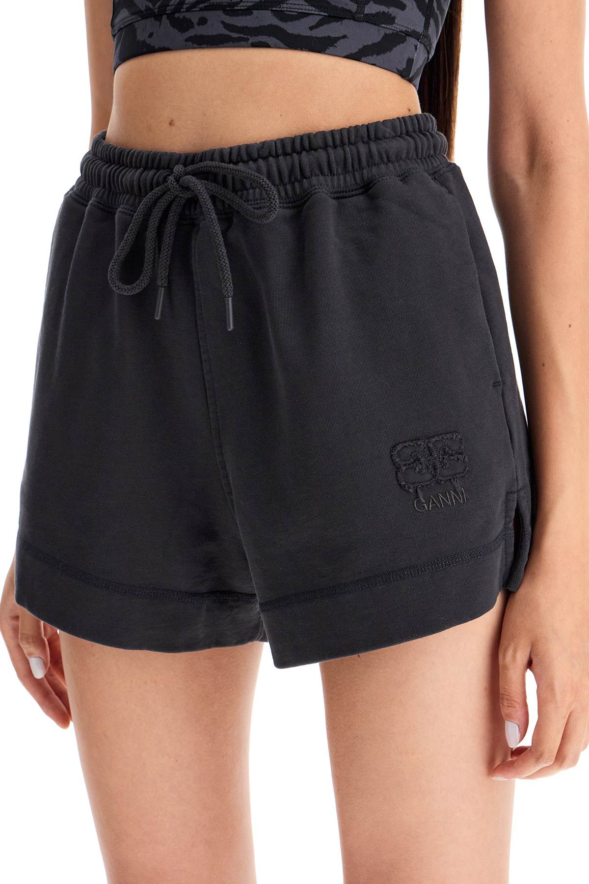 Ganni sweatshirt fabric shorts Short trousers Ganni