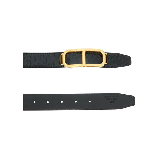 Tom Ford reversible belt with t buckle Belts Tom Ford