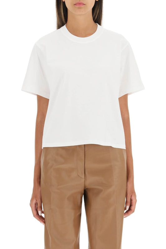 Loulou Studio telanto t-shirt in pima cotton Topwear Loulou Studio