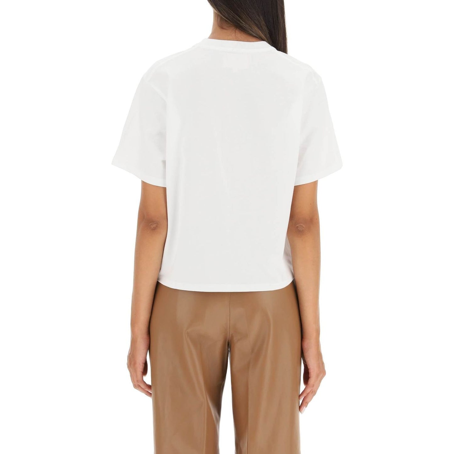 Loulou Studio telanto t-shirt in pima cotton Topwear Loulou Studio