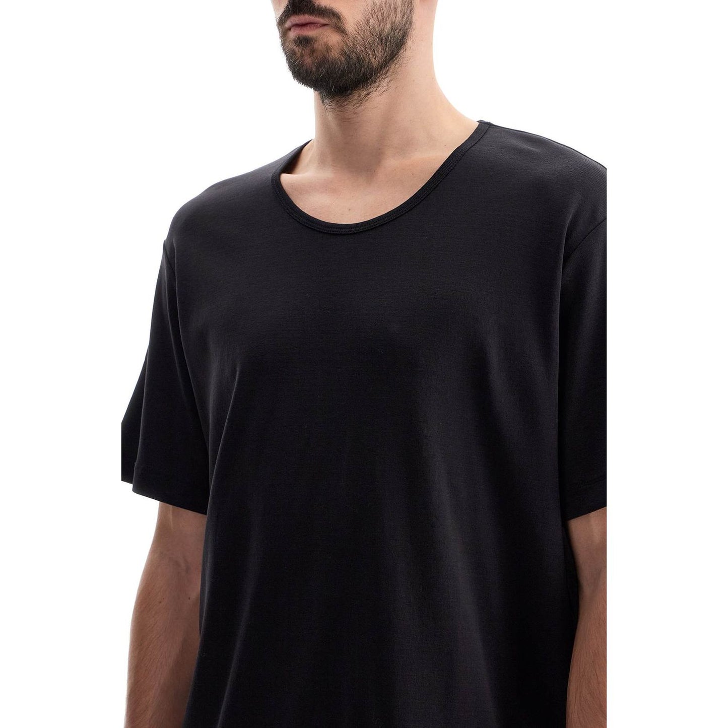 Lemaire t-shirt with wide round neck Topwear Lemaire