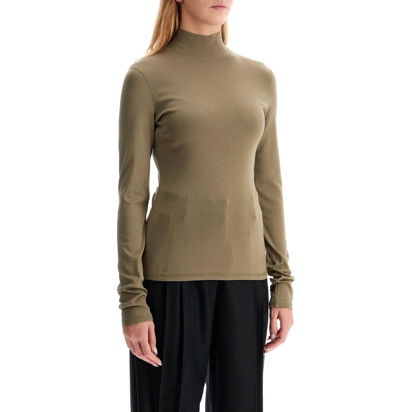 Lemaire lightweight jersey top with turtle neck Topwear Lemaire