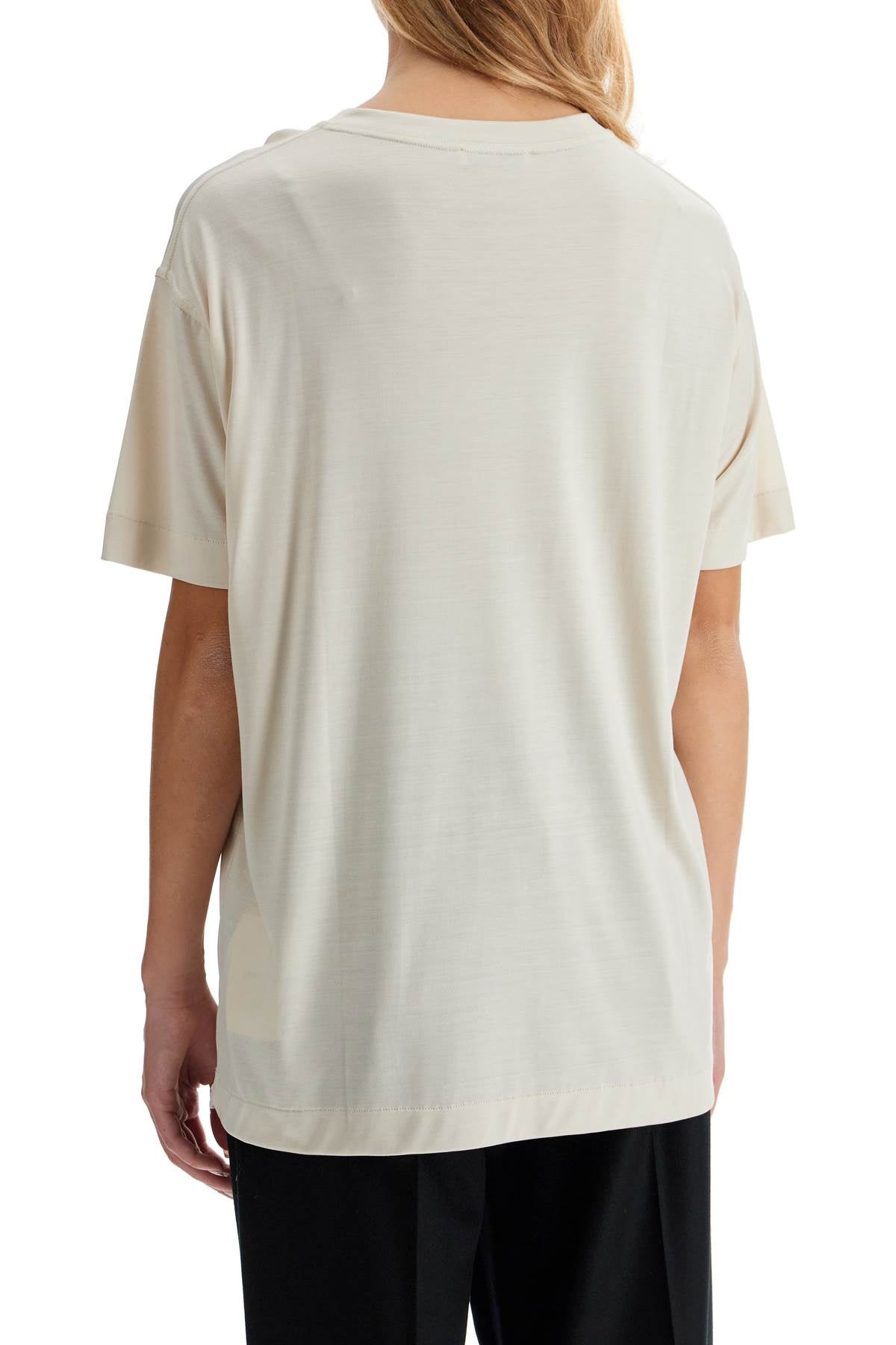 Lemaire silk crewneck t-shirt Topwear Lemaire