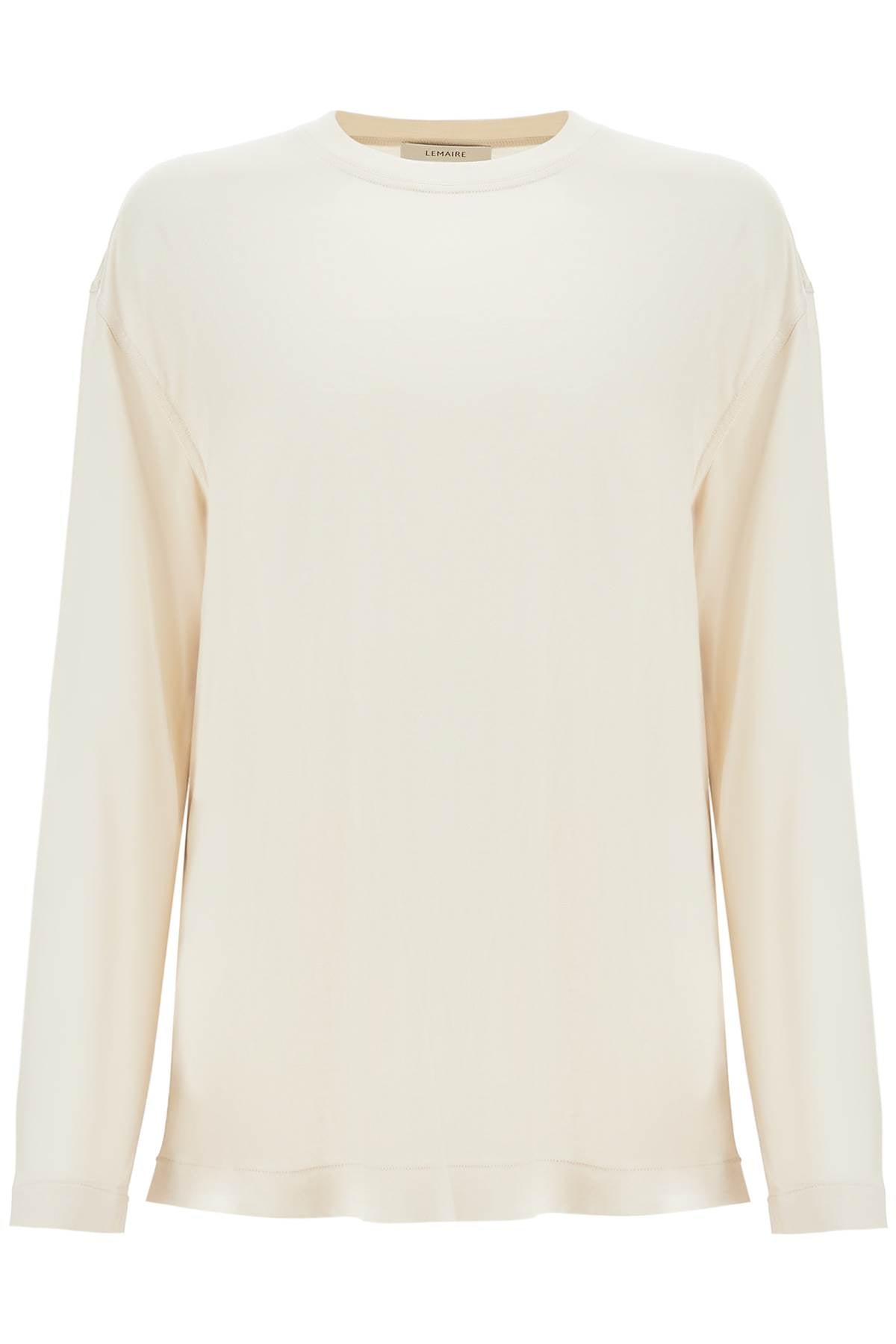 Lemaire long-sleeved silk t-shirt for Topwear Lemaire