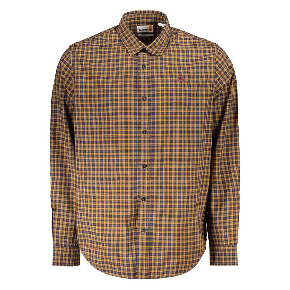 Timberland Blue Cotton Men's Shirt